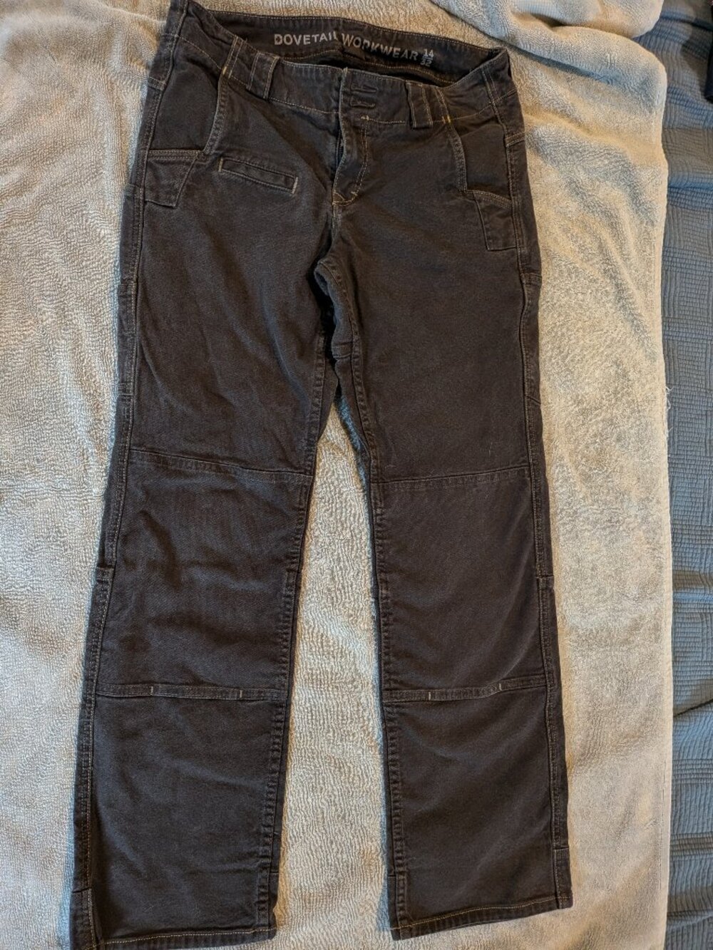Day Construct Pant Brown Canvas 14